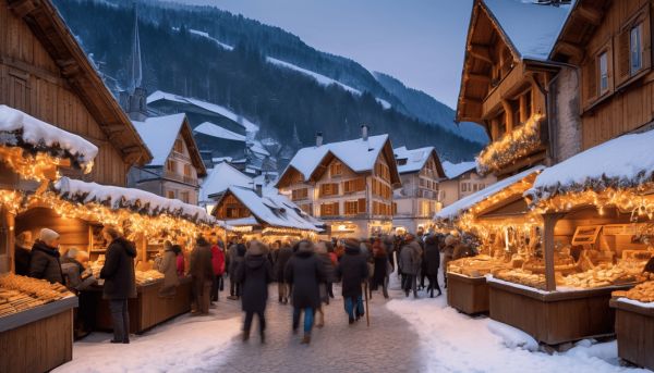 Vivre la magie des marchés de Noël en Haute-Savoie